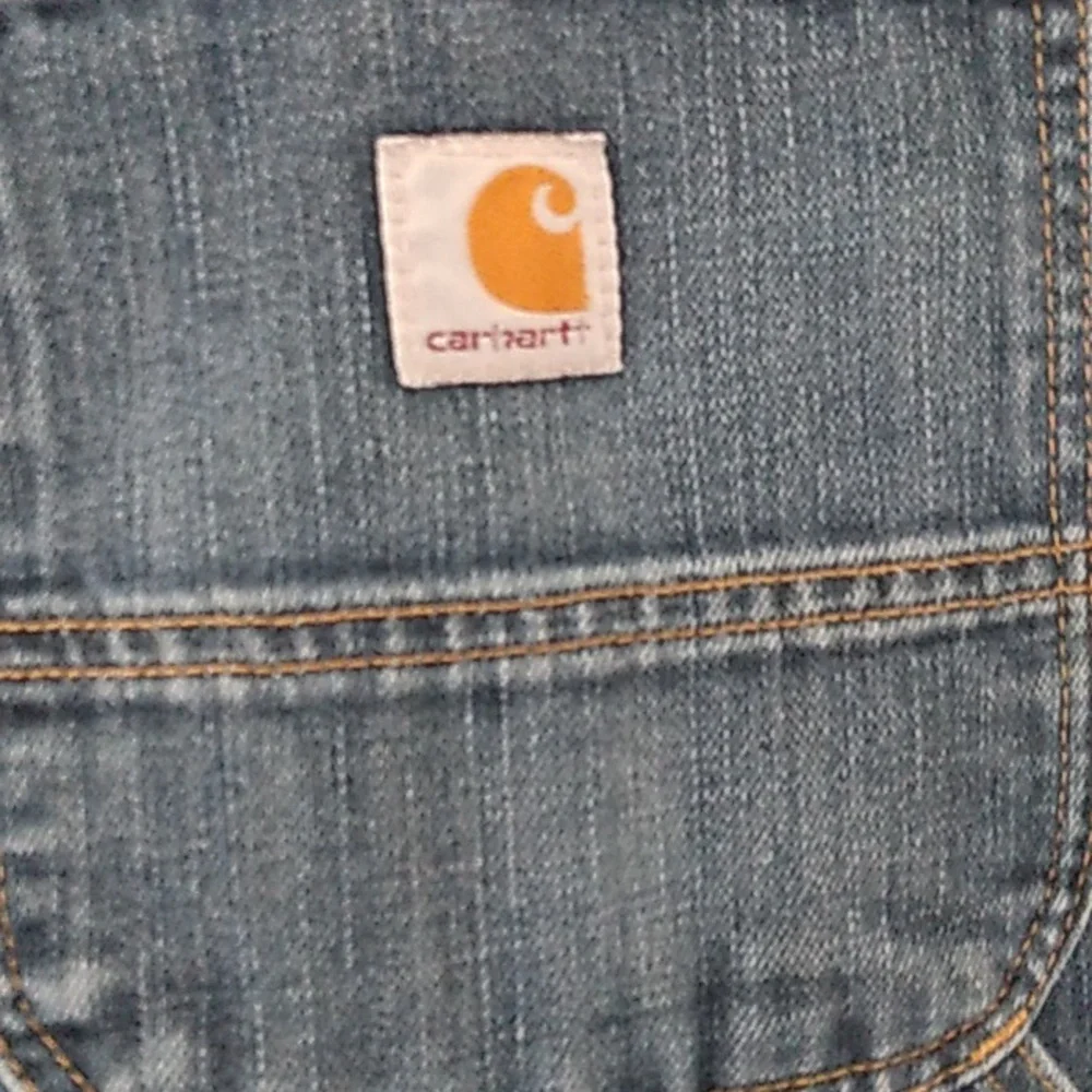 Carhartt‎ Carpenter Jeans Size 42X29 1/2 Relaxed Fit Utility Cargo Straight Leg
